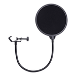 Tecnix TPF Microphone Pop Filter - Black - 