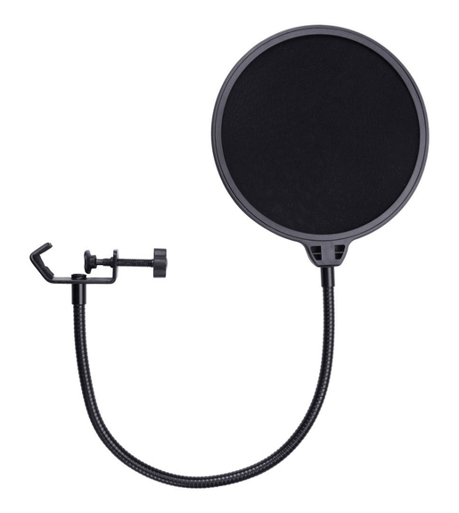 Tecnix TPF Microphone Pop Filter - Black - 