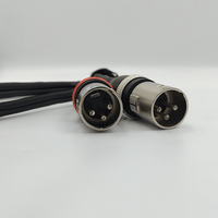 Tecnix TS2XLRM-2XLRF1.5M Dual XLR Male to Dual XLR Female Cable 1.5m - 