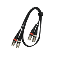 Tecnix TS2XLRM-2XLRF1.5M Dual XLR Male to Dual XLR Female Cable 1.5m - 