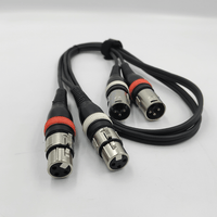 Tecnix TS2XLRM-2XLRF1.5M Dual XLR Male to Dual XLR Female Cable 1.5m - 