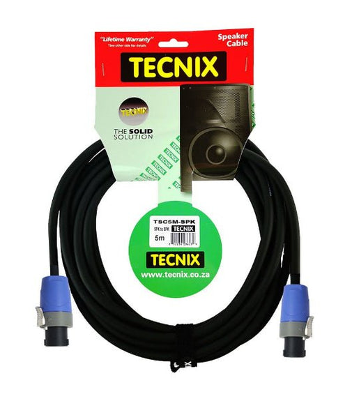Tecnix TSC5M - SPK 5m Speaker Cable Speakon - Speakon - 