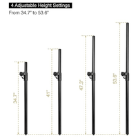 Tecnix TSP - 101 Subwoofer Speaker Pole - 
