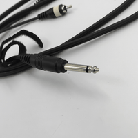 TECNIX TY-J-RM-1.5M 6.35mm Mono to 2 RCA Audio Cable (1.5m) - 