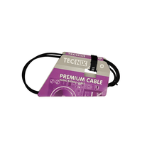 TECNIX TY-J-RM-1.5M 6.35mm Mono to 2 RCA Audio Cable (1.5m) - 