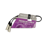 Tecnix TYXLRF-2XLRM-0.5M XLR Female - 2 x XLR Male 0.5m - 