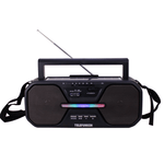 Telefunken Solar Panel Chargeable Portable Bluetooth Radio Speaker THP - 2535 - 6001889058162