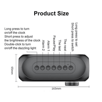 Telefunken TCR - 18 Multi - Functional Digital Clock Radio (Black) - 2000000896212