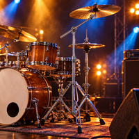 Tornado MUDCS-3118J Straight Drum Cymbal Stand - 