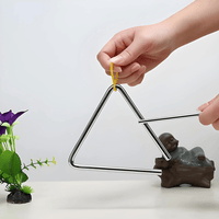 Triangle Percussion Instrument With Striker 5 inch - 
