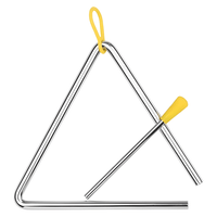 Triangle Percussion Instrument With Striker 5 inch - 