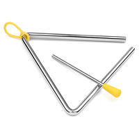 Triangle Percussion Instrument With Striker 5 inch - 