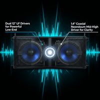 Turbosound MV - 210 - HC Dual 10″ Manchester Line Array Speaker - 4033653231206