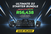Ultimate DJ Combo 2 Bundle - XDJ - RX3 Controller + Headphones + Monitors - 
