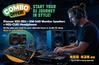 Ultimate DJ Combo 2 Bundle - XDJ - RX3 Controller + Headphones + Monitors - 