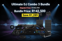 Ultimate DJ Combo 3 Bundle Pioneer DDJ - FLX10 + Powerworks HPW - 1000 Headphones + Celto ISORAY Speaker System - 