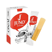 Vandoren JCR012 Juno Bb Clarinet Reeds - Box of 10 (Strength 2.0) - 00008576190019