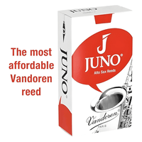 Vandoren Juno Clarinet Reeds – Box of 10, Size 3 - 008576190033