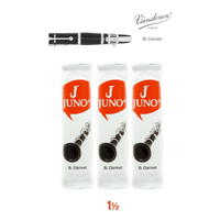 Vandoren Juno VAN - JCR0115 Bb Clarinet Reeds (Strength 1.5 / Single Unit) - 0008576191009