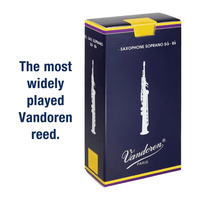 Vandoren Juno VDJSR612 Alto Saxophone Reeds (Strength 2.0 / Single Unit) - 0008576193058