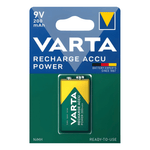 Varta 13401297 Rechargeable 9V Battery - Pack of 1 - 4008496550814