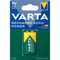 Varta 13401297 Rechargeable 9V Battery - Pack of 1 - 4008496550814