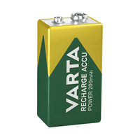 Varta 13401297 Rechargeable 9V Battery - Pack of 1 - 4008496550814