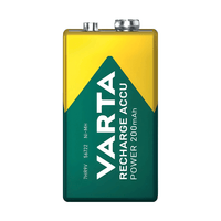 Varta 13401297 Rechargeable 9V Battery - Pack of 1 - 4008496550814