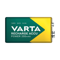 Varta 13401297 Rechargeable 9V Battery - Pack of 1 - 4008496550814