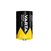Varta 2014BP2 Size C Zinc Carbon Batteries - Pack of 2 - 4008496556304