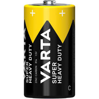Varta 2014BP2 Size C Zinc Carbon Batteries - Pack of 2 - 4008496556304
