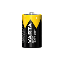 Varta 2014BP2 Size C Zinc Carbon Batteries - Pack of 2 - 4008496556304