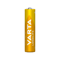 Varta 4103P2 Longlife 1.5V AAA Alkaline Batteries - 2 Pack - 4008496594726