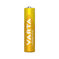VARTA 4106 Longlife AA Alkaline 1.5V Batteries (Pack of 2) - 4008496525072