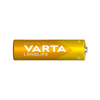 Varta 4106BP4 Longlife Power AA Alkaline Batteries 1.5V - Pack of 4 - 4008496525157