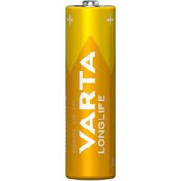 Varta 4106BP4 Longlife Power AA Alkaline Batteries 1.5V - Pack of 4 - 4008496525157