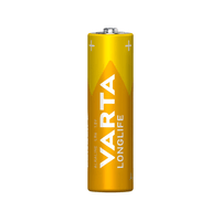 Varta 4106BP4 Longlife Power AA Alkaline Batteries 1.5V - Pack of 4 - 4008496525157