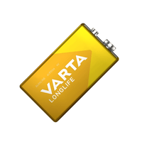 VARTA 4122 Longlife 9V Alkaline Batteries (Box of 10) - 4008496525430