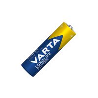 Varta 4906BP4 Longlife Power AA Alkaline Batteries 1.5V Pack of 4 - 4008496559435