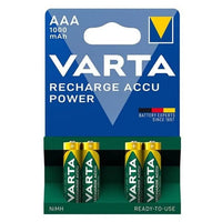 Varta 56703BP4 Rechargeable AAA Batteries - Pack of 4 - 4008496550616