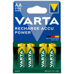 Varta 56706BP4 Accu Power Size AA Rechargeable Batteries 2100 mAh - Pack of 4 - 4008496550692