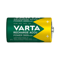 Varta 56714P2 Recharge Accu Power 1.2V C Size 3000 mAh Batteries - 2 Pack - 4008496133529