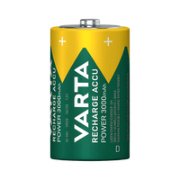 Varta 56720BP2 D Size Rechargeable Batteries - Pack of 2 - 4008496550777
