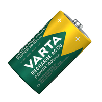 Varta 56720BP2 D Size Rechargeable Batteries - Pack of 2 - 4008496550777