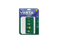 Varta 57658 Universal Battery Charger for AAA, AA, C, D, 9V batteries - 4008496054671