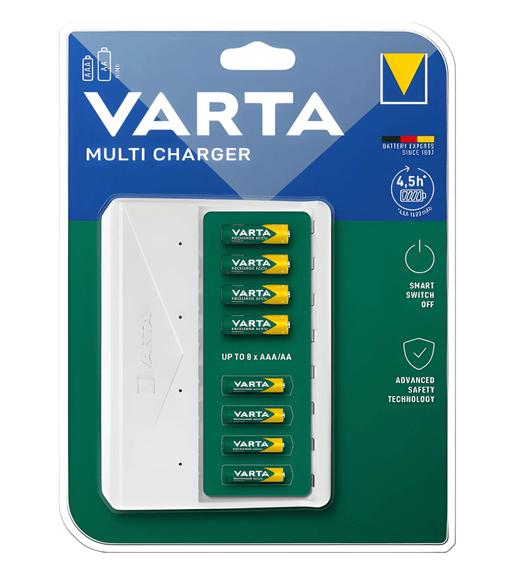 Varta 57659 Multi Battery Charger for AA and AAA Batteries - 4008496054701