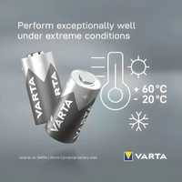 Varta CR2 Lithium Battery - 1 Pack - 4008496537365