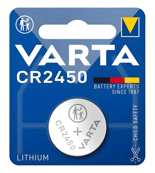 Varta CR2450 Lithium Coin Cell Battery - 4008496270972