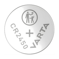 Varta CR2450 Lithium Coin Cell Battery - 4008496270972
