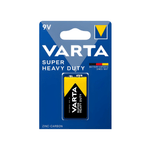 Varta Superlife 9V Zinc Carbon Battery - 4008496556427